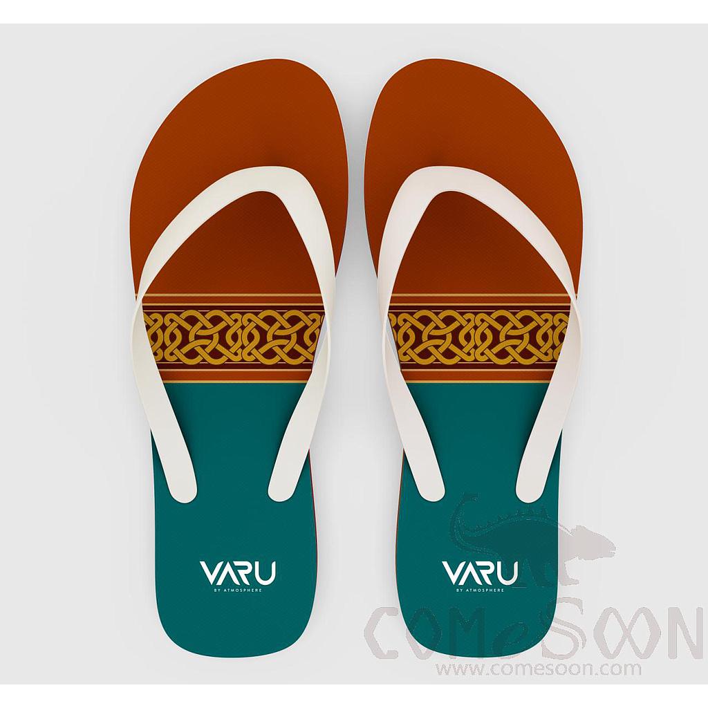Varu Male Flip-Flops, PE Bottom+ PVC Surface, Size 42