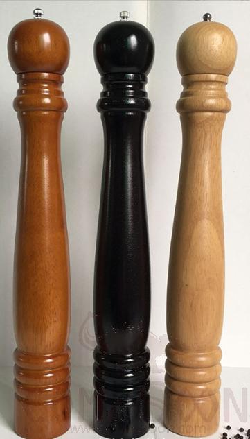 Custom Pepper Mill, Wooden Natural Color, 100cm