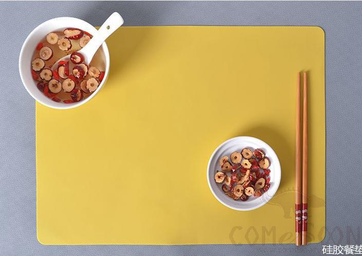 Silicon Placemats-Yellow, Table Mat product image