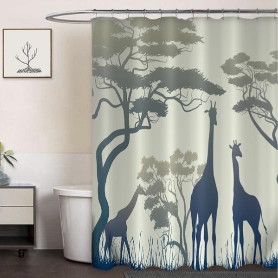 Weaving Printed Curtains
Silhouette Giraffe