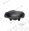 7" Semi-Round Trivet Bowl (Frosted), Matte Black, Mf, 177*136*52mm product image