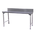 Ss Counter Top with Splash Back, 3000*700*910+ 80mm