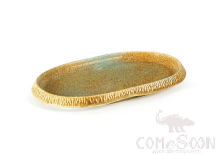 Wheat Field 5" Annual Ring Embossed Oval Plate product image