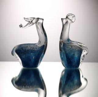 Glass Decorations D9x5xh14.5 Cmd12x5xh13.5cm