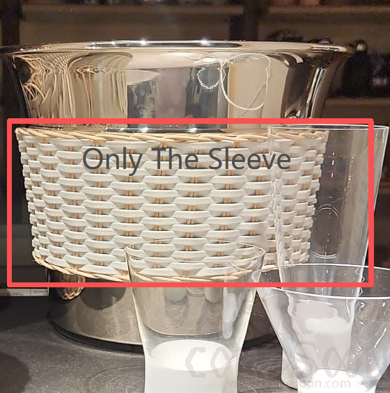 Customized Sleeve for Ice Bucket, Φ16*H8cm