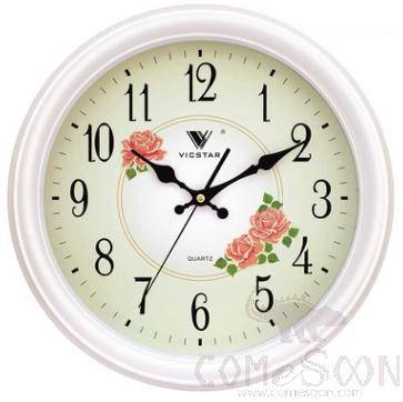 1718b Wall Clock, ABS, L37.5*W37.5*H5cm