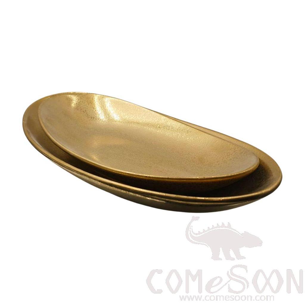 Gold-Plating 14" Western-Style Fish Plate product image