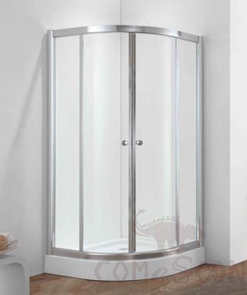 Shower Enclosure+ Sump, L80*W80*H200 cm
