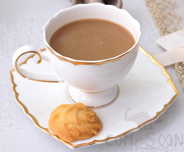 Bonechina Golden Rim Coffe Cup product image