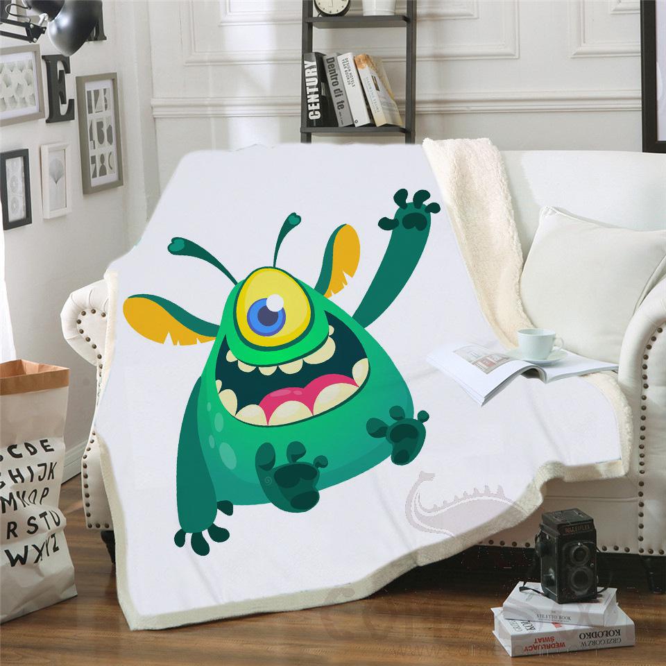 Cartoon Blanket, Crystal Velvet, 150*130cm