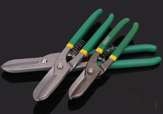 Tin Cutter 12, High Carbon Steel+ Rubberized Handle