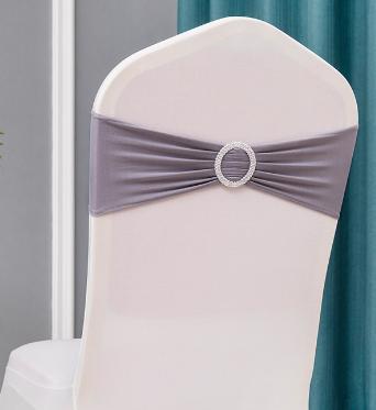 Chair Cover Band-Spandex-Dark Grey