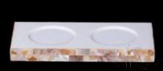 F2-Round Flower Cup Holder, Resin+ Shell, 200*100* 20 mm product image