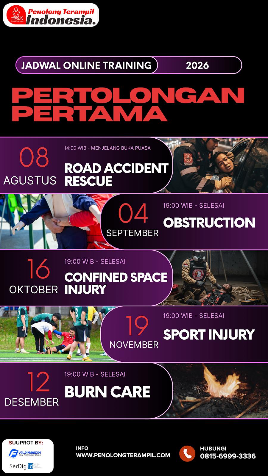 TRAINING pertolongan Pertama