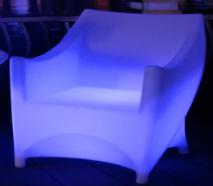 Led Chair, PE Plastic, 70*68* 88 cm