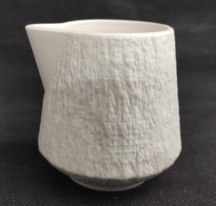 20118 Series Small Milk Spoon - Matt White, L6*W5.7*H6cm