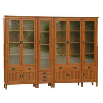 Fascinating Combination Bookcase 1 Door, 2 Doors, 3 Doors