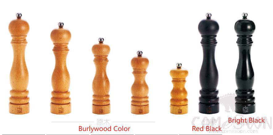 01 Series 9" Pepper Mill, Red Black