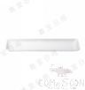 13.25" Sun-Textured Long Plate, Black, Mf, 339.5*120*24mm