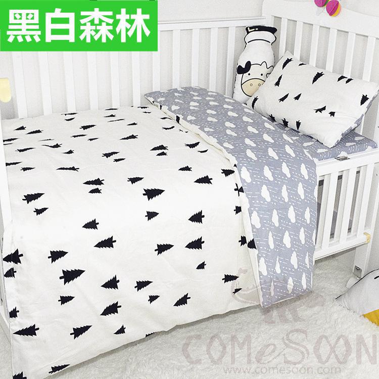 Baby Cot Linens, Cotton, 3 Pieces Set