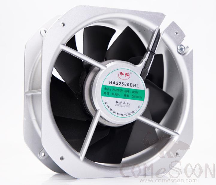 Industrial Turbo Cooling Fan L22.5*W22.5*H8cm 80w 2600r/min