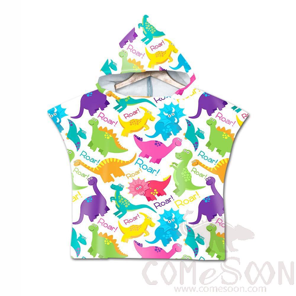 Kid's Cape Beach Towel, Microfiber, 60*80cm