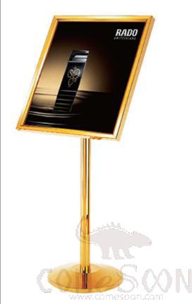 Black Elevation Beveled Sign, L63*W51*H128cm