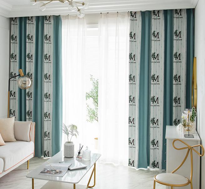 Jacquard Yarn-Dyed Curtain Fabric