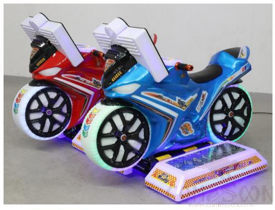 Children's Game Console - Children's Motorcycle - Red