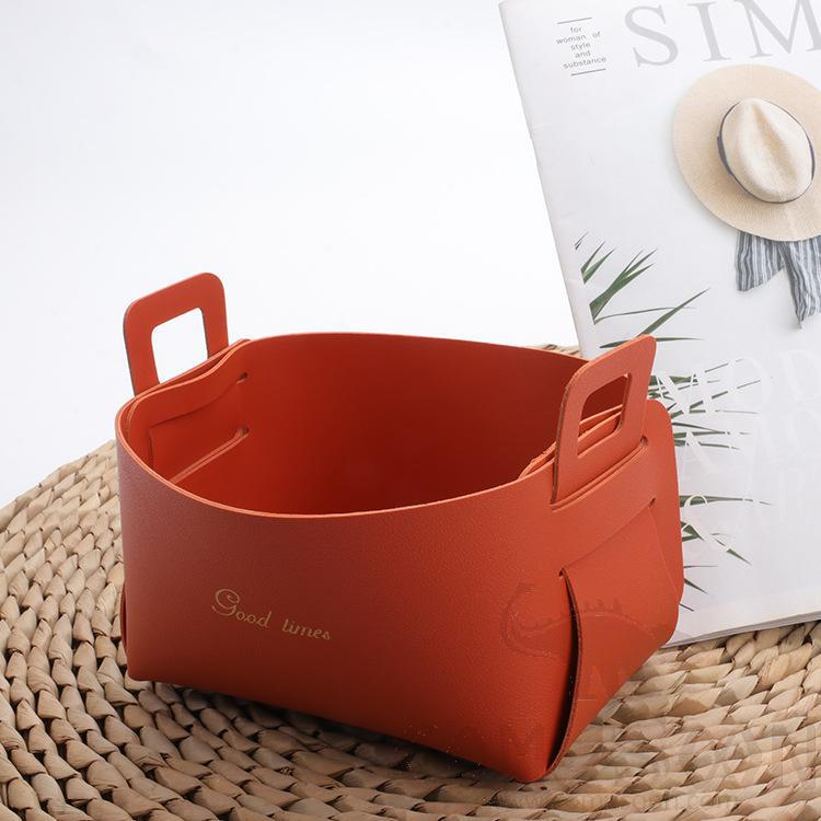 Small Basket, Pu, L24*W14*H13 cm