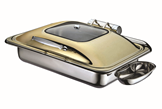 F016 Series-Full Size Chafing Dish W/glass Lid(Golden) product image