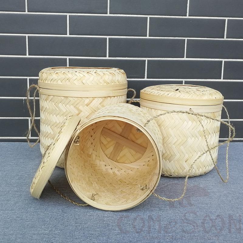 Bamboo Basket Φ12*H12cm