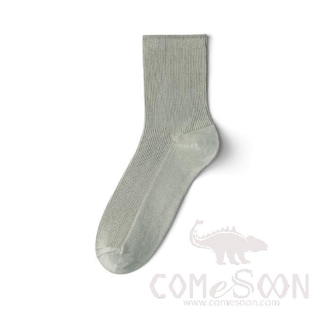 Medium Thick Women's Socks, Light Green