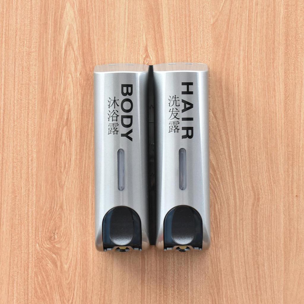 Wall-Mounted Soap Dispenser-350 ML *2, 21.5*13* 7.5 cm