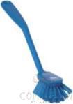 Dish Brush W/scraping Edge-280 * 60 * 55 mm
Color: Blue