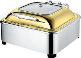 L017 Series-2/3 Size Chafing Dish W/glass Lid( Golden)
Hydraulic product image