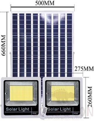 Solar Floor Light, L69*W15*H53 cm