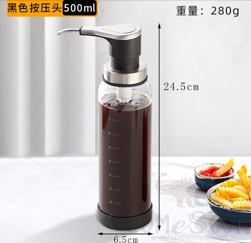 Glass Sauce Bottle 500ML