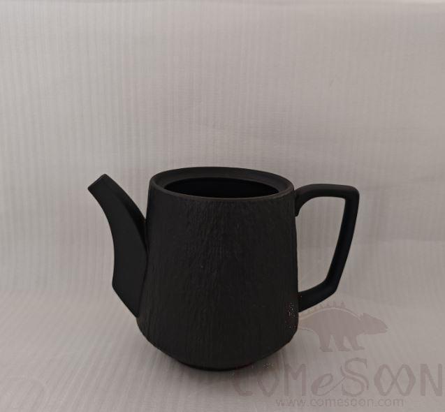 20118 Series Tall Teapot(Body) - Matt Black