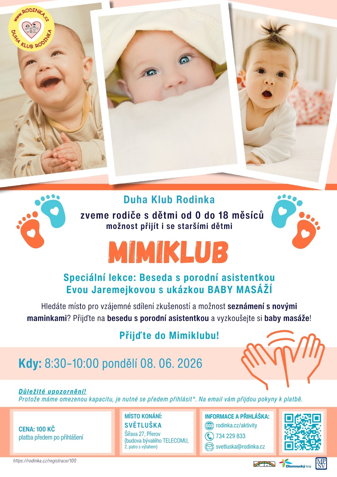 Mimiklub &ndash; Speci&aacute;ln&iacute; lekce