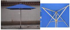 Outdoor umbrella, 2* 2 m, 280G polyester cloth
