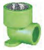 Female Elbow with Seat-Green DN 25 x 1/2 "
