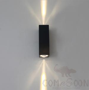Waterproof Wall Light-2*3w, 3000/4000/6000k, 60*40*120mm
