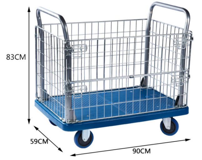 Wire Mess Trolley, L59*W90*H83cm