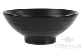 Pearl Black Series Coarse Threaded Bowl, 13.3*5.5cm