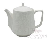 20118 Series Tall Teapot - Matt White