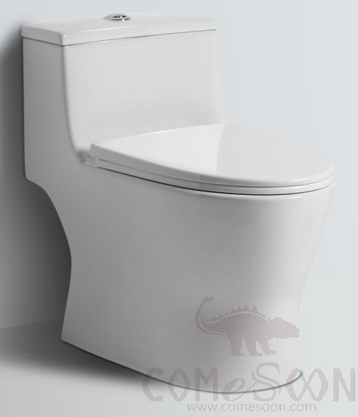 Siphon One-Piece Toilet, 665 X 395 X 720 mm