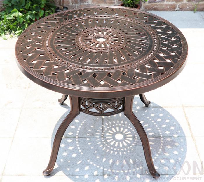 Outdoor Cast Aluminum Table-Φ90cm product image