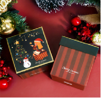 Christmas Apple Box L12 * W12 * H12.5cm