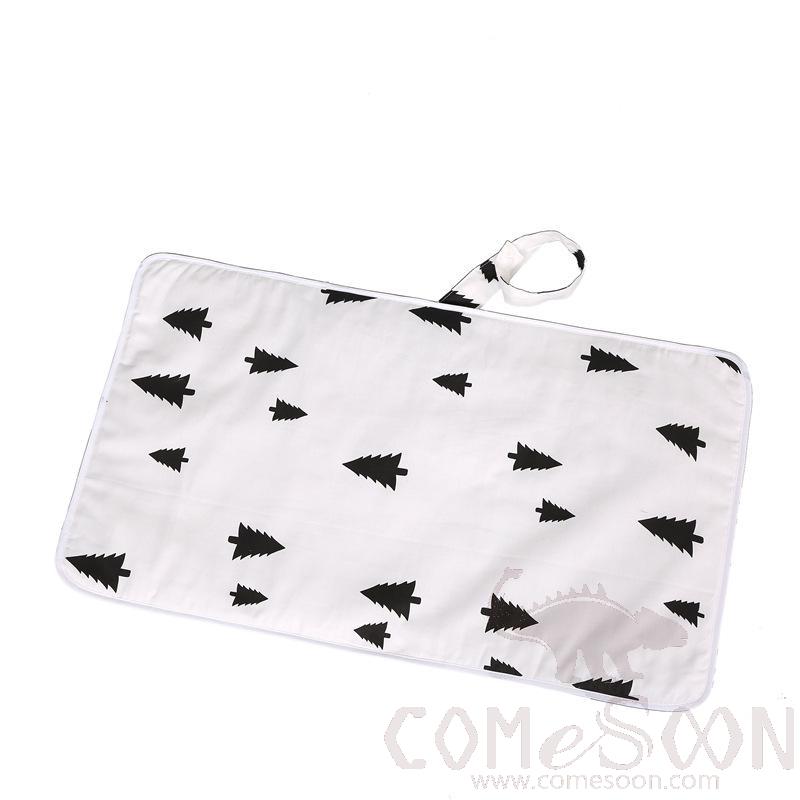Baby Waterproof Changing Pad, Cotton+ Tpu, 25*35 cm